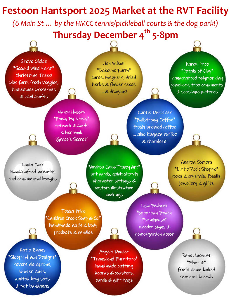 Hantsport Festoon 2025 Market events