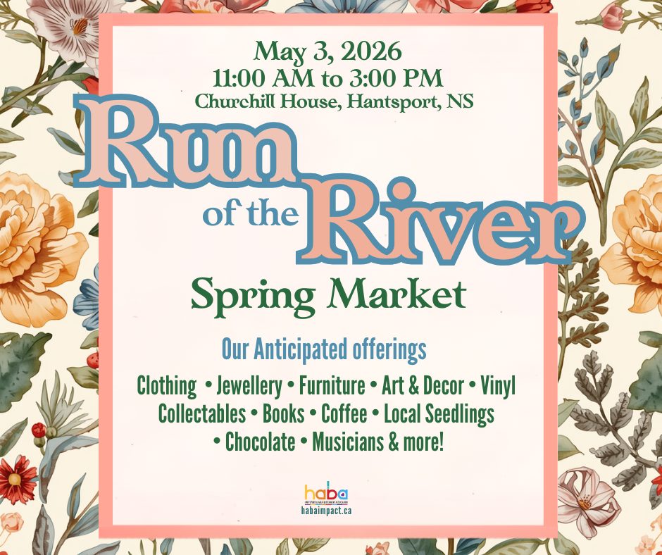 Run of the River Spring Market in Hantsport